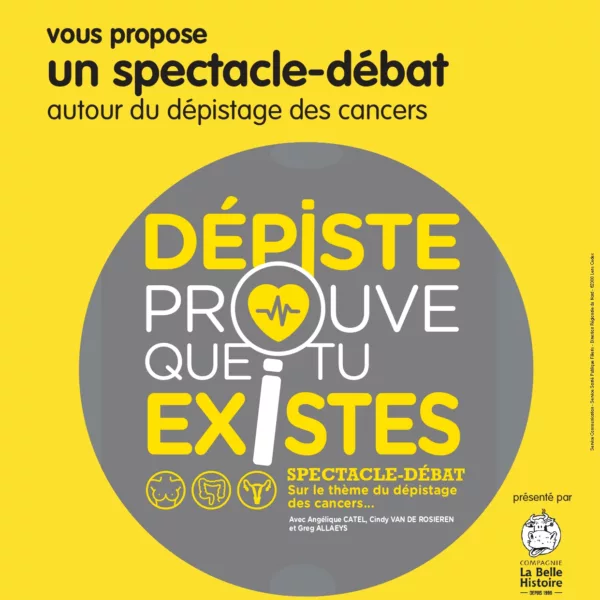Spectacle débat « DEPISTE PROUVE QUE TU EXISTES » à Auchel