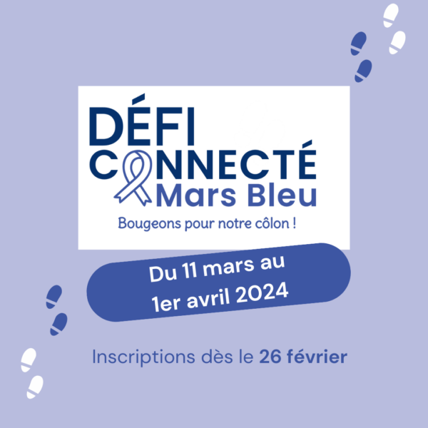 Défi connecté pour Mars Bleu 2024 : kit de communication