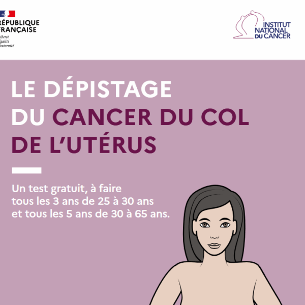 Dépliant d’information simplifié sur le dépistage du cancer du col de l’utérus (FALC)