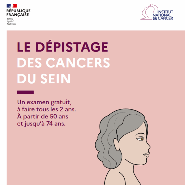 Dépliant d’information simplifié sur le dépistage des cancers du sein (FALC)