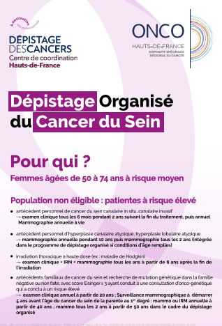 Onco HDF – Fiche récapitulative sur le DOCS